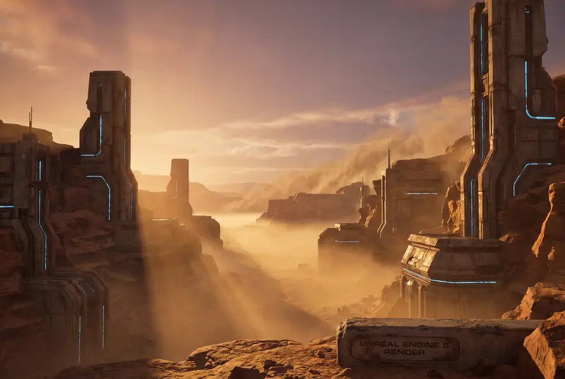 Environment cinematográfico en Unreal Engine