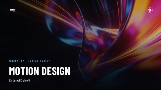Portada de Workshop Motion Design con UE 5.7 Looney Version