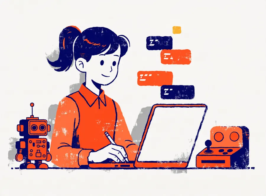 Deja los bloques y escribe código de texto. Lo mismo que usa un programador que cobra por hacerlo.