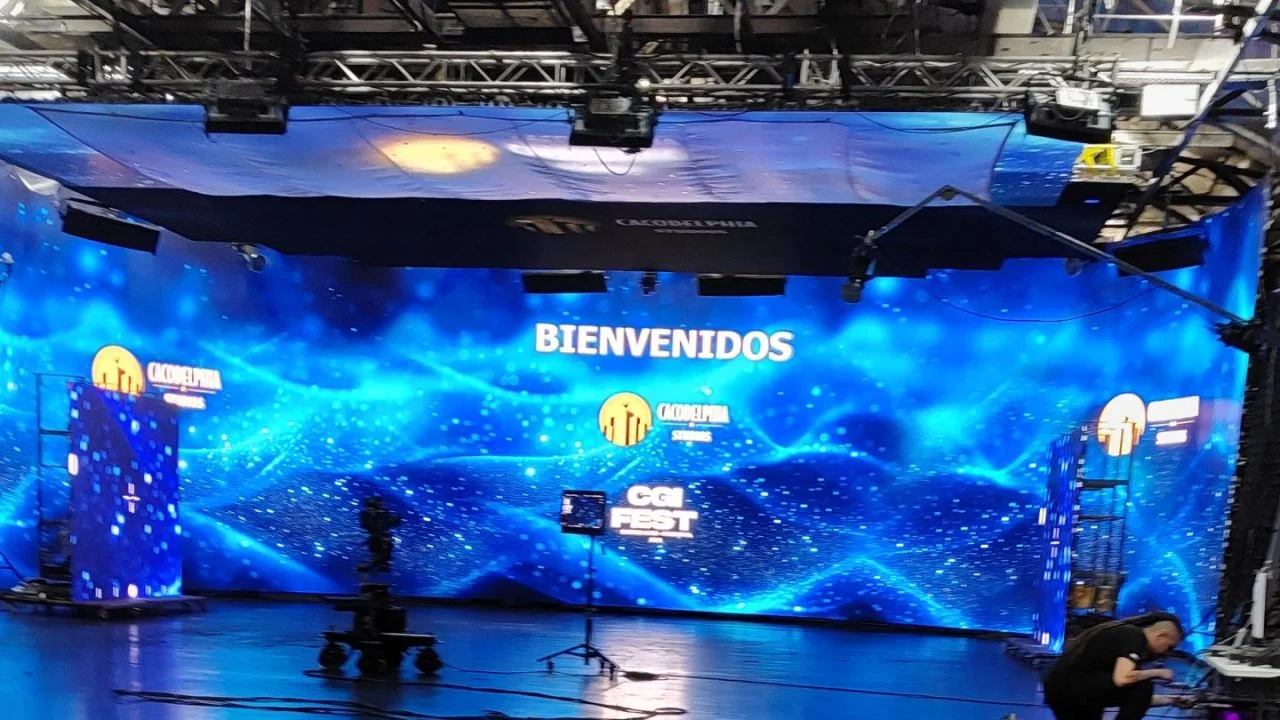 Set de virtual production: iluminación y operación en stage